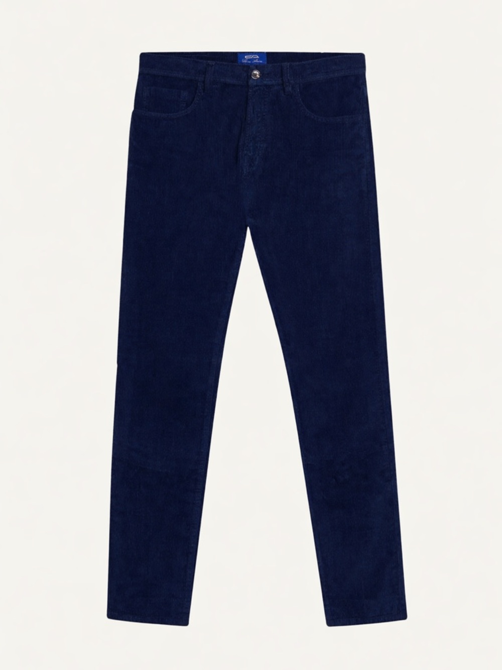 CESARE ATTOLINI Straight-Leg Corduroy Pants, Navy Blue- Men’s 34 (50) NWOT